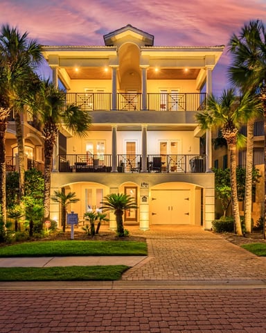 Playa Del Mar beachfront home in Destin